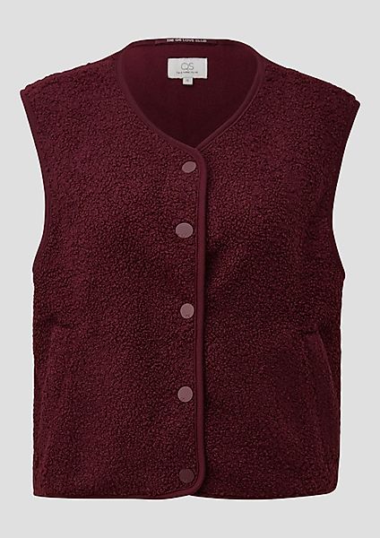 QS Funktionsweste Indoor-Weste Teddyweste günstig online kaufen