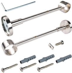 Liedeco Kombiträger für Gardinenstangen und Innenlaufprofile Ø 28 mm günstig online kaufen