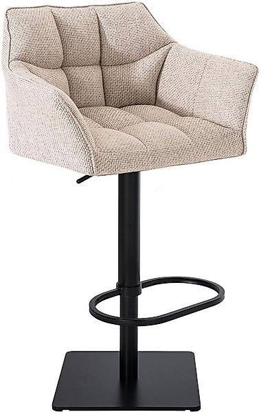 CLP Barhocker Damaso Stoff, höhenverstellbar und drehbar günstig online kaufen