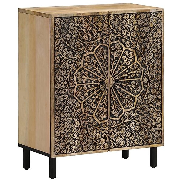 vidaXL Beistellschrank 60x33x75 cm Massivholz Mango 358214 günstig online kaufen