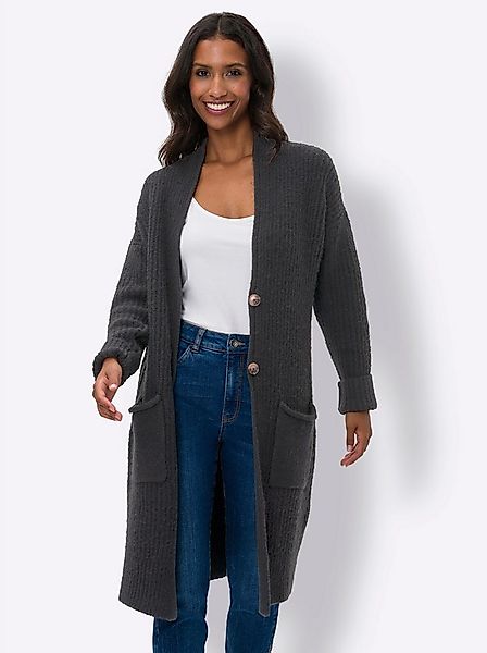 heine Strickjacke Strickjacke Langarm Grobstrick günstig online kaufen