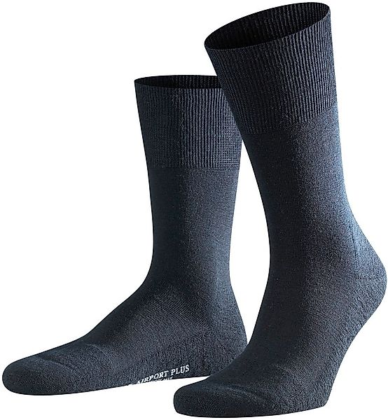FALKE Airport PLUS Socken Navy 6370 - Größe 45-46 günstig online kaufen