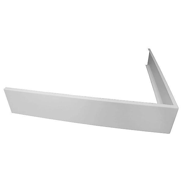 Breuer Aluminiumschürze für Quadrat-Duschwannen 80 cm x 80 cm Weiß günstig online kaufen