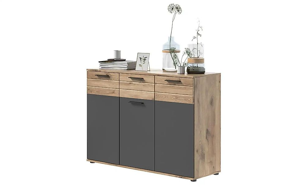 Kommode   ¦ grau ¦ Maße (cm): B: 120 H: 87 Kommoden & Sideboards > Kommoden günstig online kaufen