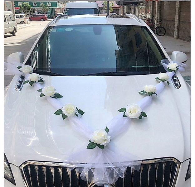 Kunstblume Wedding Girlande Autodeko Hochzeitsdeko, Coonoor günstig online kaufen