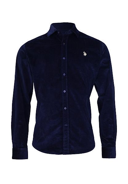 U.S. Polo Assn. Langarmhemd Hemd Button Down Shirt CORD (1-tlg) günstig online kaufen