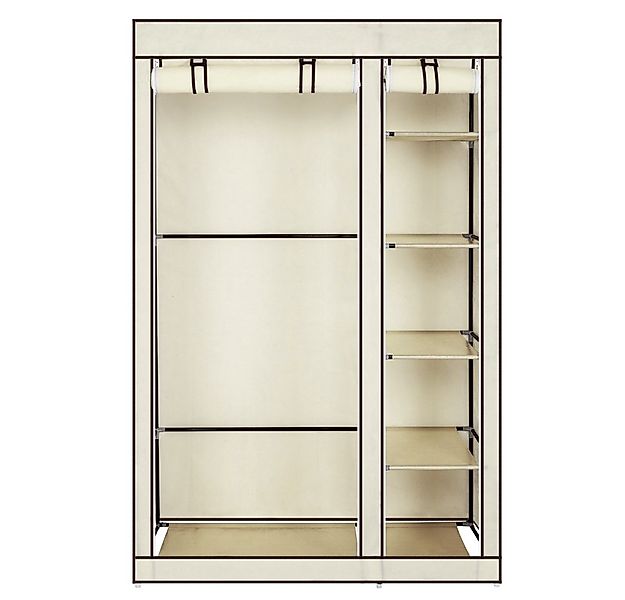 VINGLI Stoffschrank Kleiderschrank Stoff, 110 x 45 x 170 cm, Faltbar Stoffs günstig online kaufen