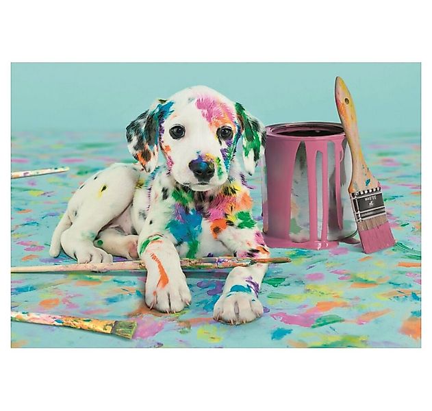 Clementoni® Puzzle CLEMENTONI Puzzle Eiszapfen Dalmatiner 500 Teile, Puzzle günstig online kaufen