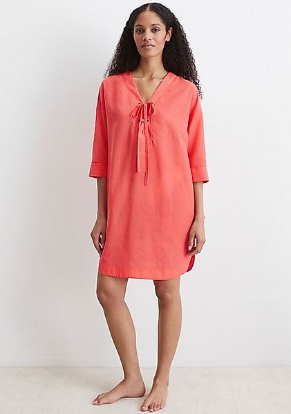 Marc O'Polo Strandkleid leichtes Tunikakleid, seitliche Schlitze, V-Ausschn günstig online kaufen