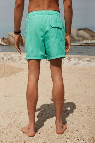 Next Badeshorts Schlichte Badeshorts mit Palmen-Logo günstig online kaufen