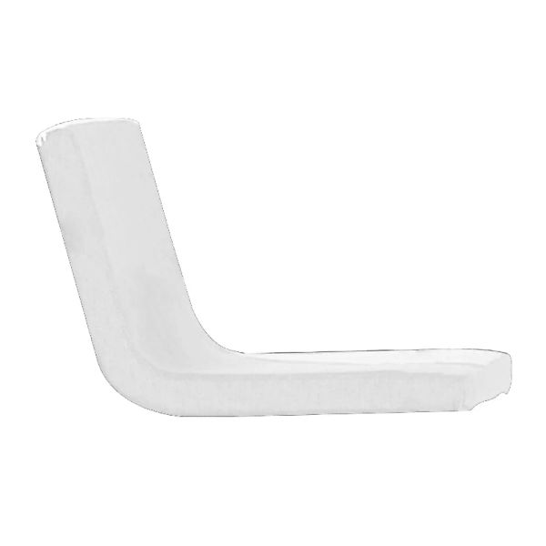 Gandia Blasco - Flat Armlehnstuhl mit Sitzauflage - weiß/Stoff Náutica/BxHx günstig online kaufen