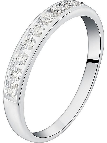 CHRIST Diamantring CHRIST Damen-Damenring 585er Weißgold 9 Diamant günstig online kaufen