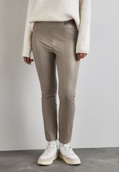 STREET ONE Lederhose High Waist günstig online kaufen