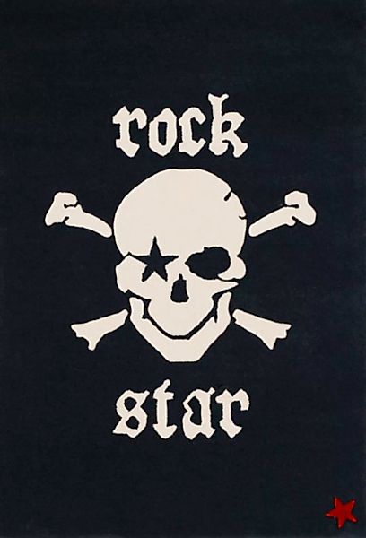 Rock STAR Baby Kinderteppich »RS2385-1«, rechteckig, 15 mm Höhe, handgearbe günstig online kaufen