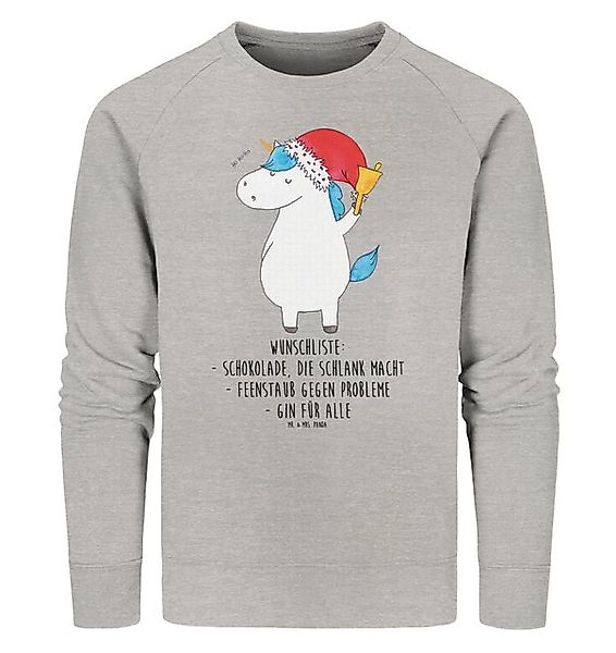 Mr. & Mrs. Panda Longpullover Einhorn Weihnachtsmann Größe XXL - Heather Gr günstig online kaufen