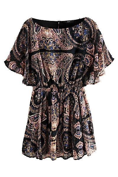 Next Minikleid Kleid mit Elastikbund und kleiner Dobby-Struktur (1-tlg) günstig online kaufen