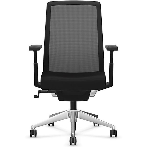 HAWORTH Very Task Bürostuhl | Netzrücken | Schwarz | Alugestell günstig online kaufen