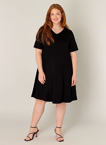 Base Level Curvy Shirtkleid "Abernathy" Sommerkleid In leicht ausgestellter günstig online kaufen
