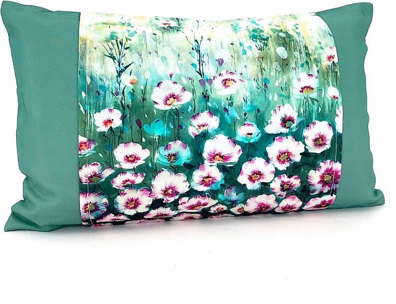 Weckbrodt Kissenhülle "Blumenwiese" Lotus-Effekt, Garten, Blumen, Kissen günstig online kaufen