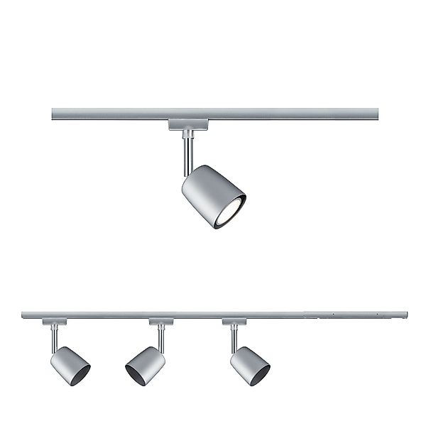 Paulmann "URail Schienenspot Cover Starterset GU10 max. 10W dimmbar 230V Ch günstig online kaufen