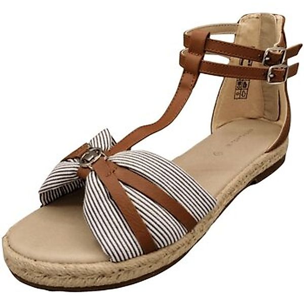 Tom Tailor  Sandalen Sandaletten 53985 5398505 navy-silver günstig online kaufen