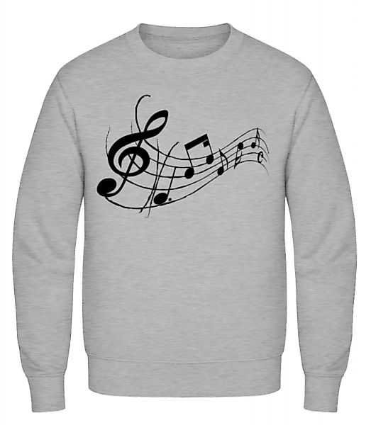 Music Notes Black · Männer Pullover günstig online kaufen