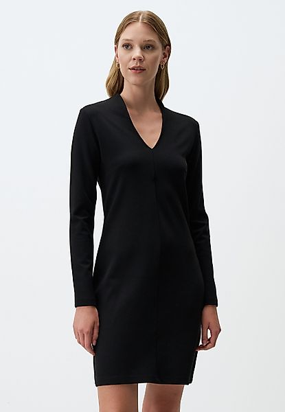Jimmy Key Minikleid Langärmlig V-Ausschnitt Gestrickt günstig online kaufen