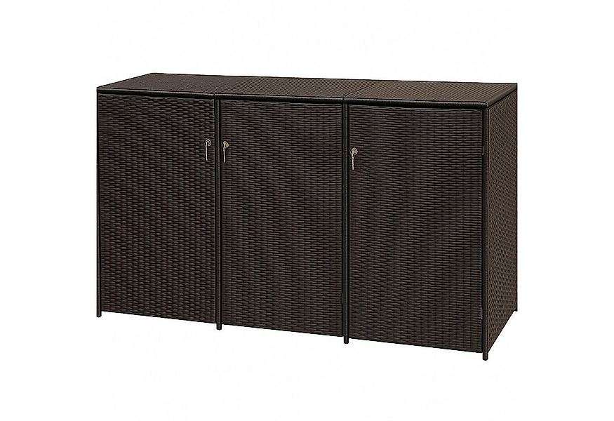 TPFGarden Mülltonnenbox BELFAST (Mülltonnenverkleidung für 3 Tonnen - 120L günstig online kaufen