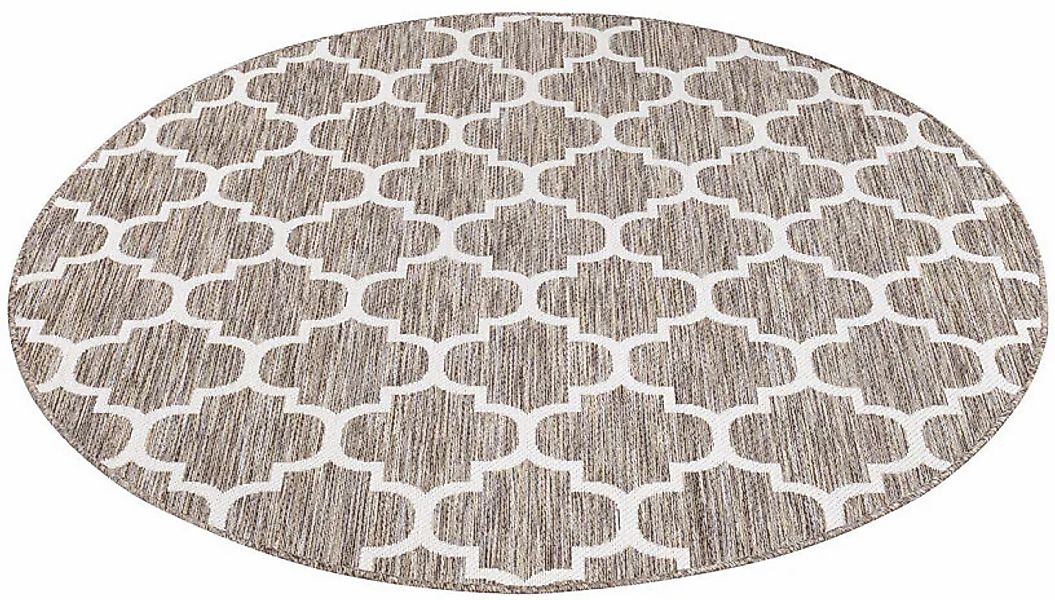 Carpet City Outdoorteppich »Outdoor 462«, rund, 5 mm Höhe, UV-beständig, Fl günstig online kaufen