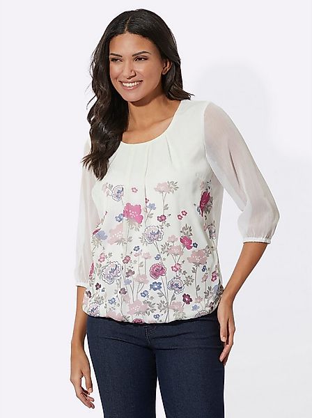 Sieh an! Klassische Bluse Tunika . günstig online kaufen