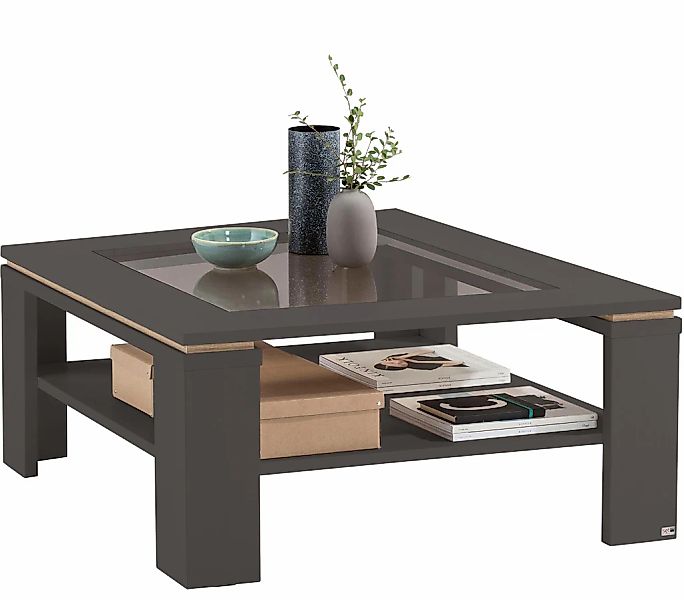 set one by Musterring Couchtisch "TACOMA" Typ 65 und 66, mit getönter Glasp günstig online kaufen