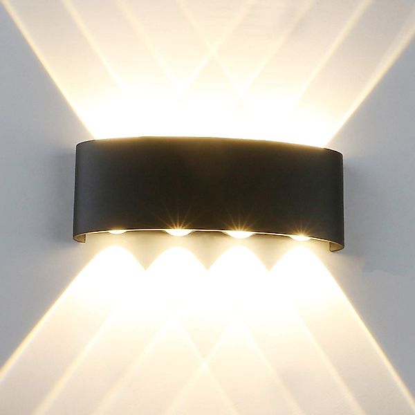 ZEUOPQ Wandleuchte Aussen Wandlampe 8W LED günstig online kaufen