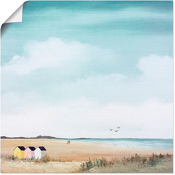 Artland Wandbild Sonniger Morgen III, Strand günstig online kaufen