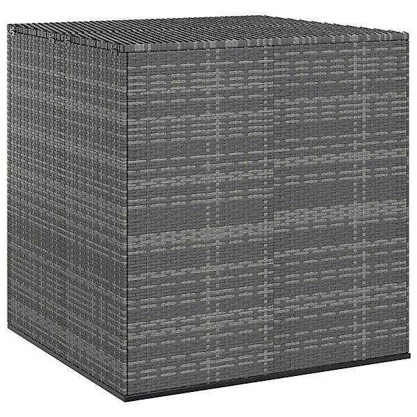 VidaXL Garten-Kissenbox PE Rattan 100x97,5x104 cm Grau günstig online kaufen