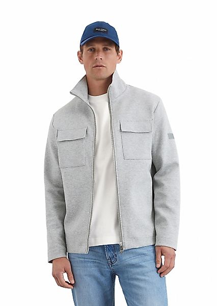 Marc OPolo Sweatjacke "in hochwertigem Scuba-Interlock-Sweat" günstig online kaufen