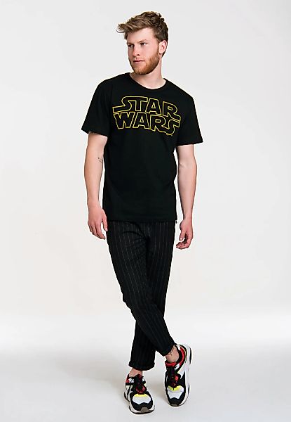 LOGOSHIRT T-Shirt "Krieg der Sterne - Logo", mit Star Wars-Schriftzug günstig online kaufen