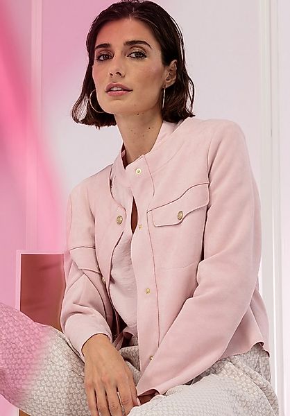 bianca Kurzjacke KATHI in cooler Veloursleder-Optik günstig online kaufen