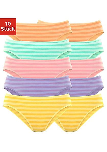 petite fleur Bikinislip (10er-Pack) aus elastischer günstig online kaufen
