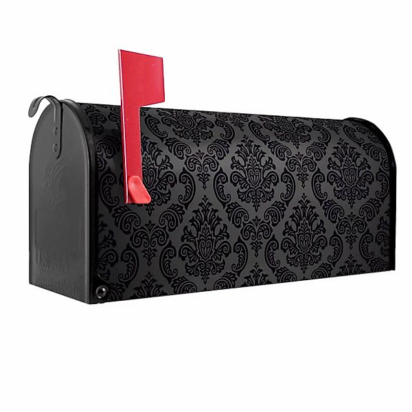 Banjado Amerikanischer Briefkasten Schwarz 48x22x16cm US Mailbox Letterbox günstig online kaufen