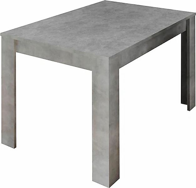 Home affaire Esstisch "Urbino" Breite 137 mit Ansteckplatte günstig online kaufen