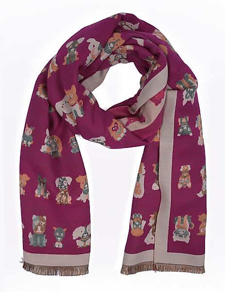 Goodman Design Modetuch Modeschal mit Hunde günstig online kaufen
