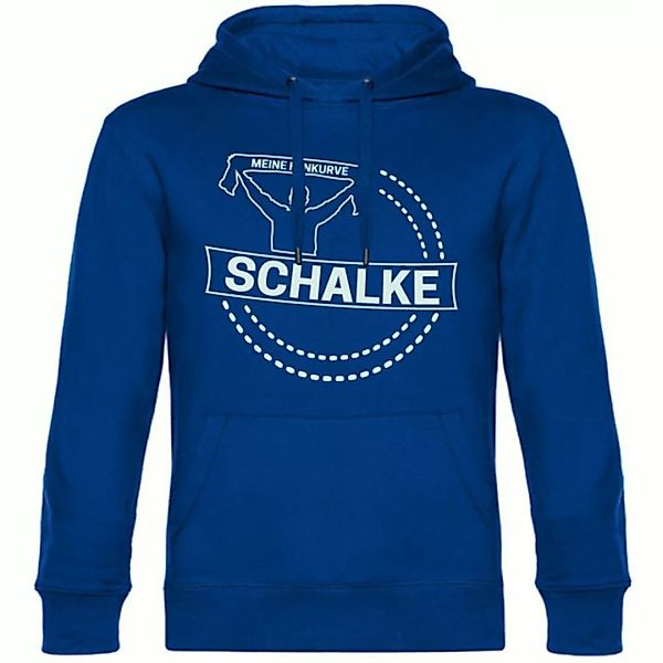 multifanshop Kapuzensweatshirt Schalke - Meine Fankurve - Pullover günstig online kaufen
