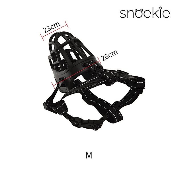 SNOEKIE Maulkorb Snoekie Hundemaulkorb - verstellbar mit reflektierendem Ef günstig online kaufen