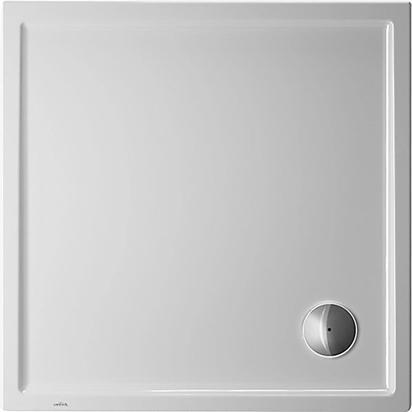 Duravit Duschwanne Starck Slimline 80 cm x 80 cm x 4,5 cm Antislip Weiß günstig online kaufen