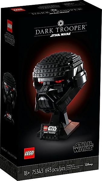 LEGO® LEGO® Star Wars 75343 Dark Trooper™ Helm Konstruktionsspielsteine, (6 günstig online kaufen
