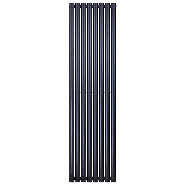 Belrad Paneel Heizkörper Vertikal Doppellagig Schwarz Matt 1800x472 HxB 164 günstig online kaufen