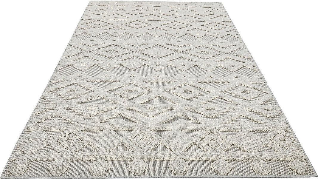 LeGer Home by Lena Gercke Teppich Askja, rechteckig, Höhe: 18 mm, mit Woll- günstig online kaufen