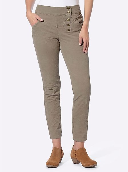 heine Jerseyhose Cordhose Innenbeinlänge ca. 74 günstig online kaufen