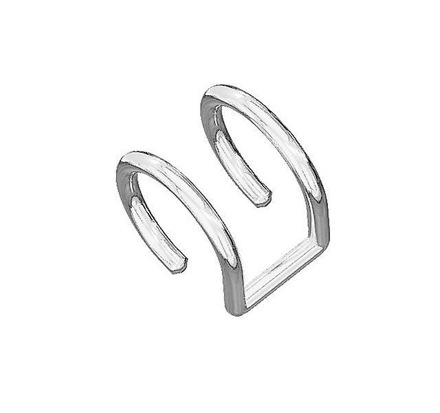 Taffstyle Ohrklemme Doppel Ear Cuff Fake Piercing Ohrklemme Cartilage Knorp günstig online kaufen