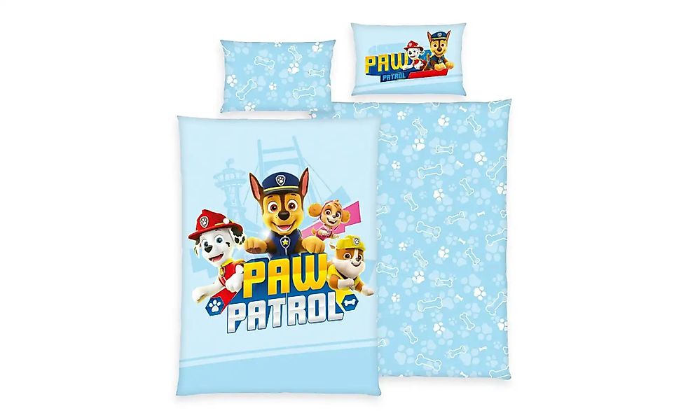 Herding Bettwäsche-Set  Paw Patrol ¦ mehrfarbig ¦ Maße (cm): B: 135 H: 1 Be günstig online kaufen